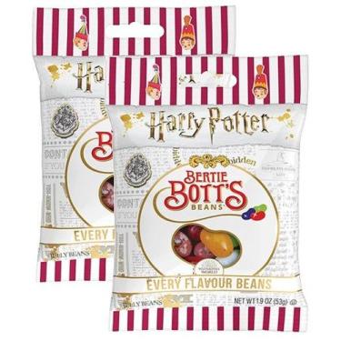 Imagem de kit 2 BALA HARRY POTTER BERTIE BOTT'S EVERY FLAVOR BEANS 53G - JELLY B