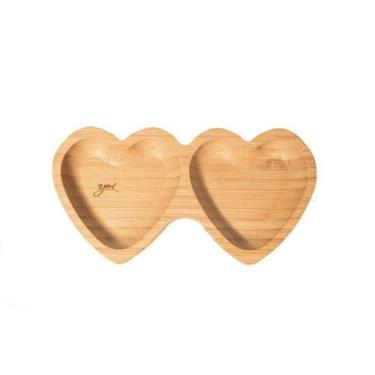 Imagem de Petisqueira Coração Dupla Bambu Yoi