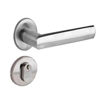 Imagem de Fechadura interna de inox lixado 880 ST1 40 Externa Lafonte - LA FONTE