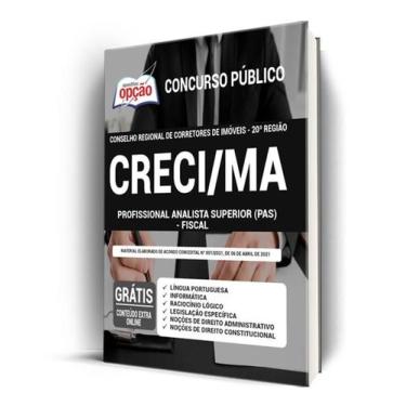 Imagem de Apostila CRECI - MA - Profissional Analista Superior (PAS) - Fiscal