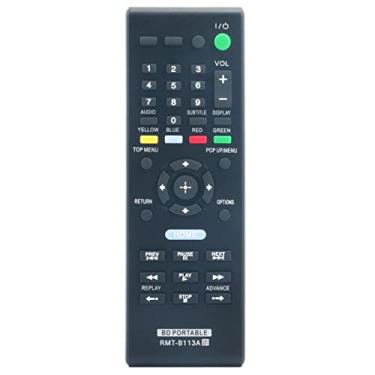 Imagem de Allimity Controle remoto de substituição RMT-B113A RMTB113A compatível com Sony Blu-ray Disc DVD Player BDP-SX90 BDP-SX910 BDP-SX1 BDP-SX1000 BDPSX90 BDPSX910 BDPSX1 BDPSX1000