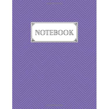 Imagem de Notebook: Horizontal Violet Zig Zag
