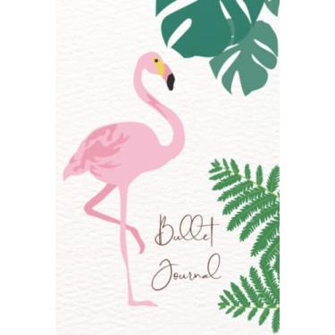 Imagem de Bullet Journal - für unkreative, A5 Notizbuch Kalender vorgefertigte und undatiert.: Flamingo tropical