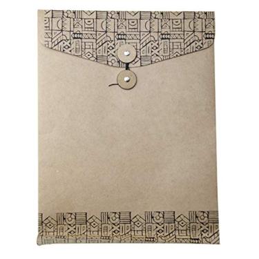 Imagem de Dello Protêa - Envelope Vai E Vem Vertical Tribal, 0017.03.0025, Kraft