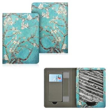 Imagem de enoxboo Capa para Kindle Oasis de 7 Polegadas 10ª/9ª 2019/2017 - Capa com Auto Sleep Wake, Slot para Cartão, Recurso de Alça de Mão, Modelo Nº S8IN4O/CW24WI
