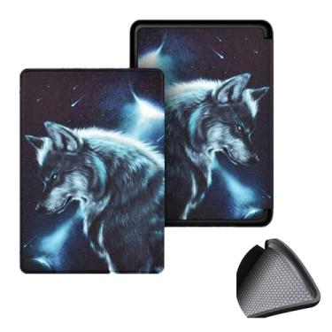 Imagem de GUKSRASO Capa para o Kindle Paperwhite e Kindle Colorsoft Signature Edition (7", 12ª Geração, Release 2024) TPU Soft Back Toup com Wake/Sleep Função