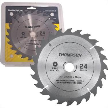 Imagem de Serra Circular Widea Thompson 7.1/4''X 24 Dentes X 20Mm - MAC FER