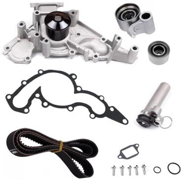 Imagem de YIDEZU Kit de correia dentada do motor com bomba de água TKT021 para T-oyota Land Cruiser