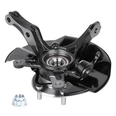 Imagem de Junta de direção dianteira direita e conjunto de cubo de rolamento de roda compatível com Honda Civic L4 1.5/1.8 2012, substitui para LK098