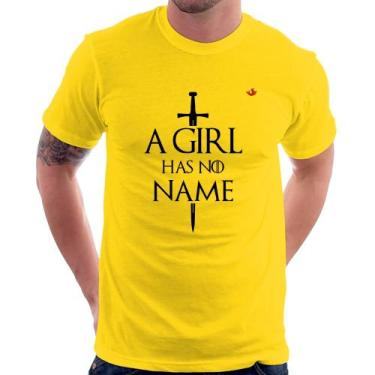 Imagem de Camiseta A girl has no name - Foca na Moda, Amarelo, GGG