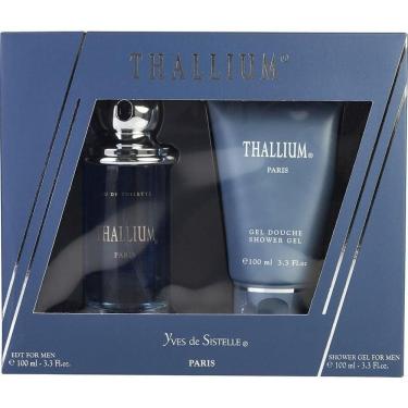 Imagem de Perfume Masculino Yves De Sistelle Thallium Edt Spray 100 Ml & Gel Banho