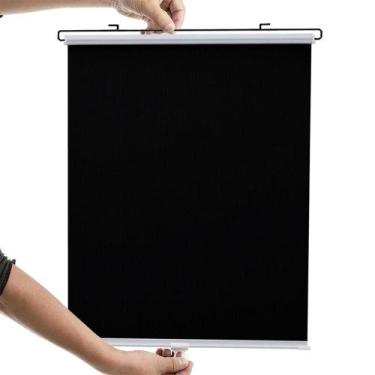 Imagem de Cortina Automatica Retratil Isolamento Termico Blackout 58x125 - Open 