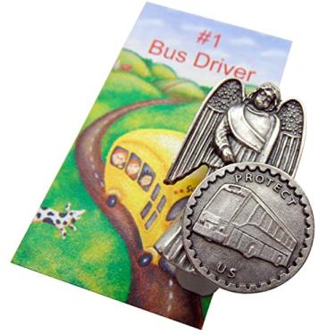 Imagem de Westmon Works Clipe de viseira de motorista de ônibus carro estanho pára-brisa para-sol veículo decoração com cartão de oração