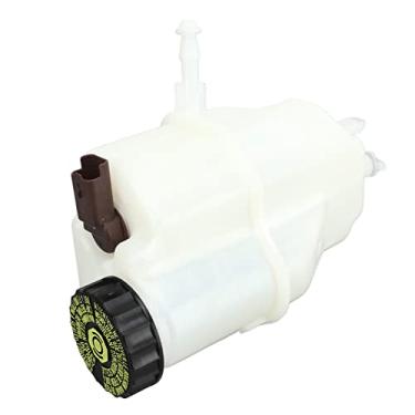 Imagem de Cilindro mestre do freio Grcfumo, cilindro mestre do freio ABS resistente, substituição plástica do tanque do sensor de fluido de freio para veículo específico