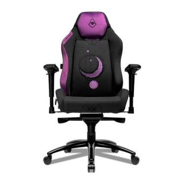 Imagem de Cadeira Gamer Mancer Cycles Z Moon, Preto e Roxo, MCR-CCM-PPL