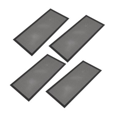 Imagem de Piso Magnético Regis 4pcs Piso Magnético Registro de Ventilação Tampas de Ventilação de 5,5x12 Polegadas Rede de Tela de Ventilação PVC para o Teto de Parede Detritos de Detritos de Cabelo Branco é