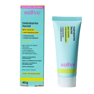 Imagem de Hidratante Facial Sallve Beta Glucan e Phytoesqualano Gel Creme 40g