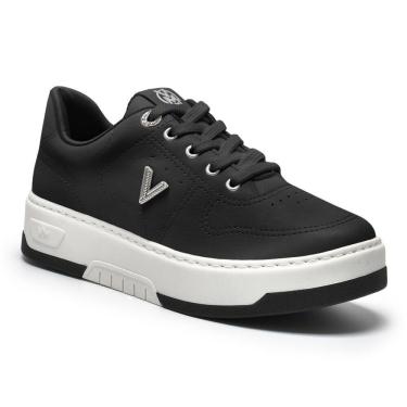 Imagem de Tênis Casual Via Marte 126-012-09 Feminino - Preto