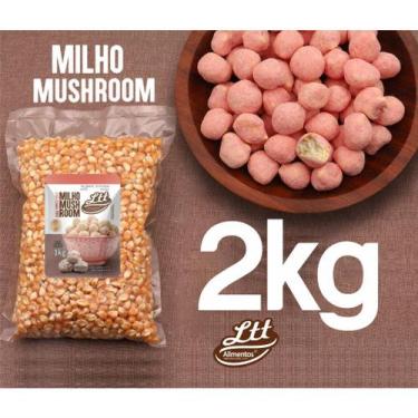 Imagem de Milho para pipoca doce mushroom 2kg a vácuo - lttalimentos
