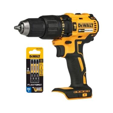 Imagem de Furadeira E Parafusadeira De Impacto Dcd7781b Sem Bateria E Carregador 20v + Bits Dewalt