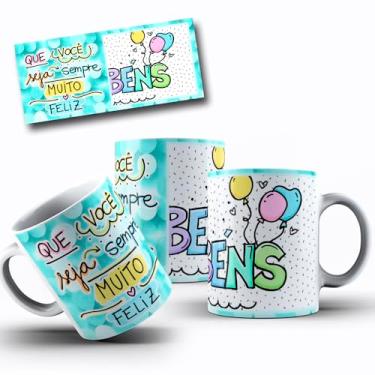 Imagem de Caneca de Porcelana Personalizada Aniversário Com Frases Engraçadas e Divertidas (Que você seja sempre muito feliz)