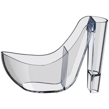 Imagem de Kit 10 Copos Drinks Bebida Forma De Sapato Bar Restaurante Cor: transparente