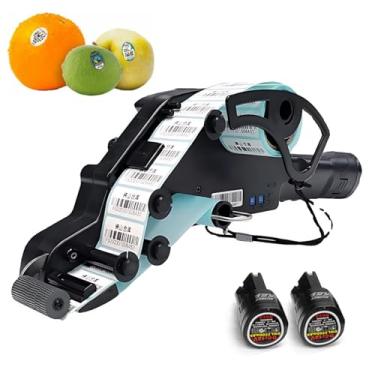 Imagem de Dispensador de etiquetas elétrico portátil - 2x3500mAh Li-ion, 16 horas de operação sem fio, portátil para etiquetas de depósito/remessa