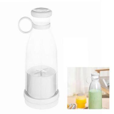 Imagem de Garrafa Mixer Misturador Suco Smoothie Shake Batida Mini Liquidificado