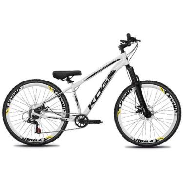 Imagem de Bicicleta Aro 29 KOG 1X7 Tipo Freeride Viking Hupi Gios, Branco, Adesi