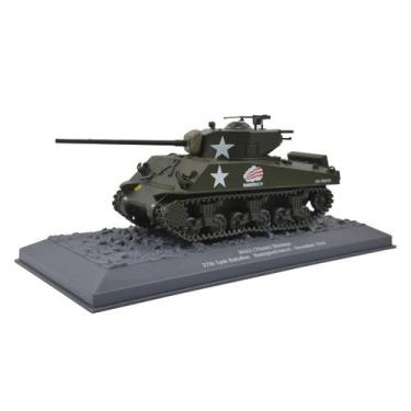 Imagem de Tanque De Guerra 1944 1/43 US M4A3 Sherman Abrams Battallion - MOTOR C
