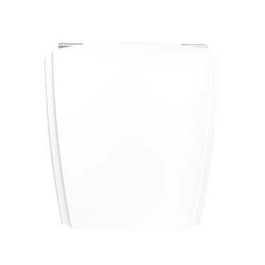Imagem de Assento Sanitário Tampa De Vaso Branco Resina Poliester Nuage Para Bacia Incepa