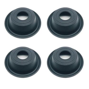 Imagem de Diafragma de vácuo de carburador adequado para motocicleta Kawasaki 250-400CC ZZR250 Zephyr 400 EX250H EL250 (4 peças)