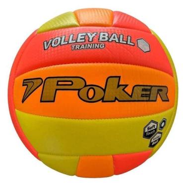 Imagem de Bola De Vôlei Poker Training Soft Touch Unissex 05824-TRI, Sortida, U