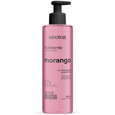 Imagem de Hidratante para Corpo e Rosto Morango 190ml - Labotrat