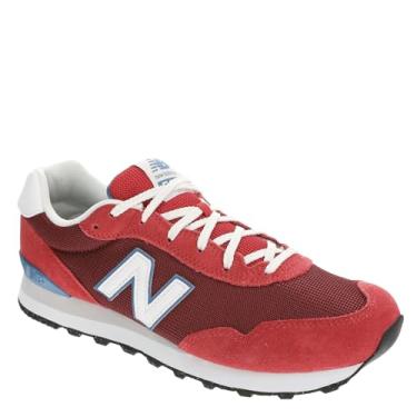 Imagem de New Balance Tênis masculino 515 V3, Equipe vermelho/branco, 42