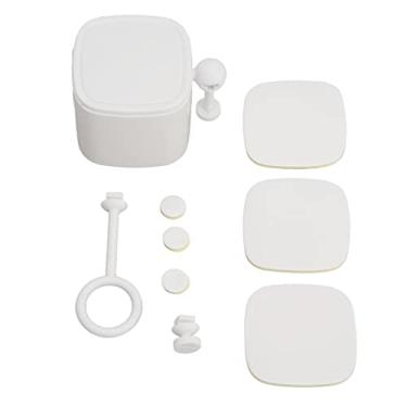 Imagem de LEEZAD Botão de interruptor inteligente com conexão sem fio BLE 4.2, controle BT com controle inteligente para casa inteligente com bateria de íon de lítio de 500 mAh para interruptores de luz