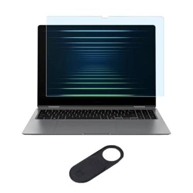 Imagem de Protetor de tela para Samsung Galaxy Book5 Pro 360 de 16 polegadas e Galaxy Book5 Pro, Galaxy Book4 Edge e Galaxy Book4/3 Ultra e Galaxy Book4 Pro de 16 polegadas, filtro UV antirreflexo de luz azul