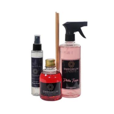 Imagem de Kit Aromatizador Completo Difusor Àgua Perfumada Home Spray AROMAS - E