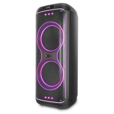 Imagem de Caixa de Som Bluetooth Goldentec Evoke 2001 TWS 2000W RMS Com Rodinhas e Alça de Tansporte Controle de Graves e Agudos