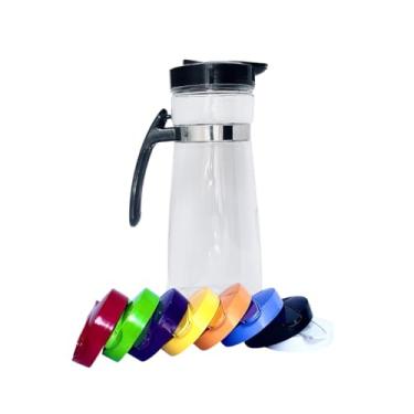 Imagem de Garrafa De Plástico 1,7L Suco Água Chá Bebidas C/Tampa- 5U