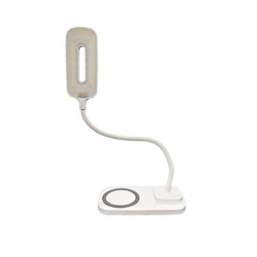 Imagem de Luminaria De Mesa Led Carregamento Sem Fio Induçao Celular