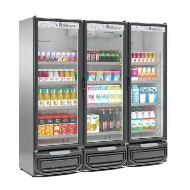 Imagem de Refrigerador Expositor Vertical 1468 Litros Inox 220v Gelopar Gcvr-1450 Ti