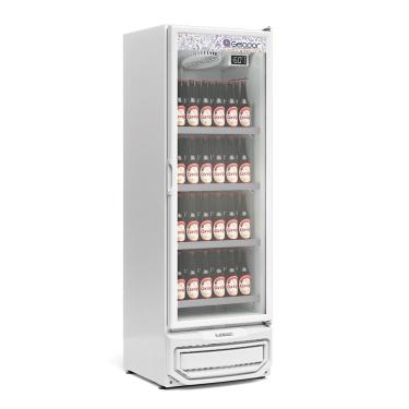 Imagem de Refrigerador Expositor Vertical 45 Litros Branco 127v Gelopar Gcbc-45