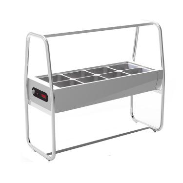 Imagem de Buffet Térmico Saro 8 Cubas Com Tampa Inox 127v Bf811