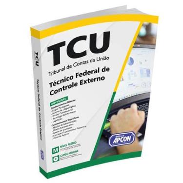 Imagem de Apostila TCU 2025 Técnico Federal de Controle Externo - Editora Apcon