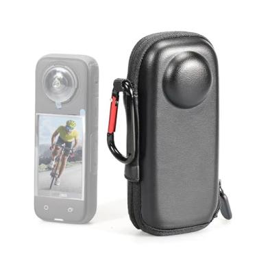Imagem de BAOKZZOM Estojo De Transporte Protetor Para Acessórios Insta360 X5/X4, Rígido Viagem Insta 360 X4, Bolsa Câmera Portátil Com Clipe