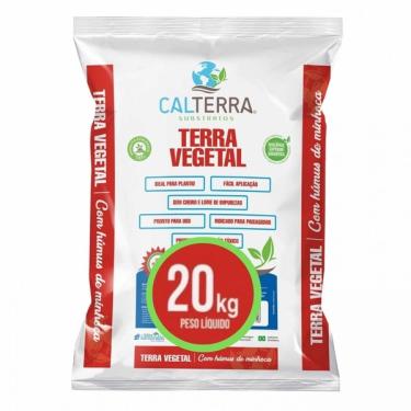 Imagem de Substrato Terra Vegetal Adubada Com Humus De Minhoca 20kg