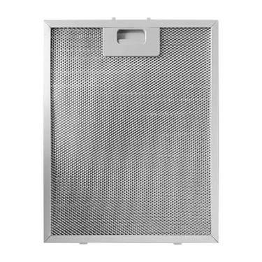 Imagem de Ioensy Filtro de ventilação para exaustor de cozinha, malha de alumínio, metal, utensílio de cozinha reutilizável, leve, peça de reposição, filtro de cozinha, 22.2 Cm X 19 Cm X