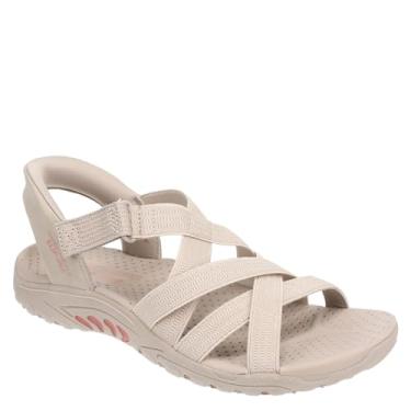 Imagem de Skechers Sandália esportiva feminina Reggae Strollin' on, Cinzento-acastan, 35