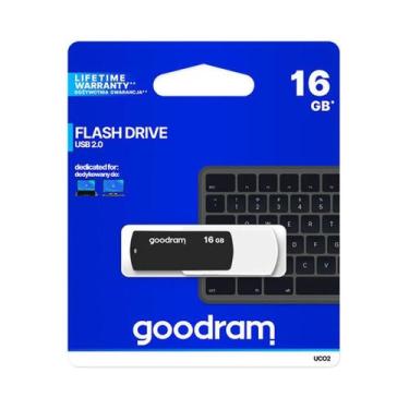 Imagem de Pen Drive UCO2 Preto/Branco USB 2.0 16GB GOODRAM